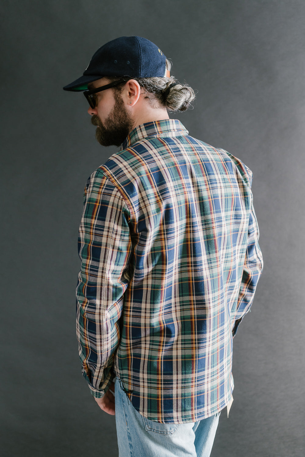 9oz University Plaid Field Shirt - Green