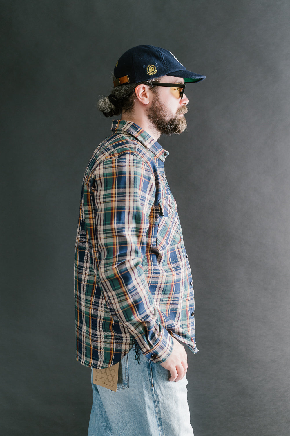 9oz University Plaid Field Shirt - Green