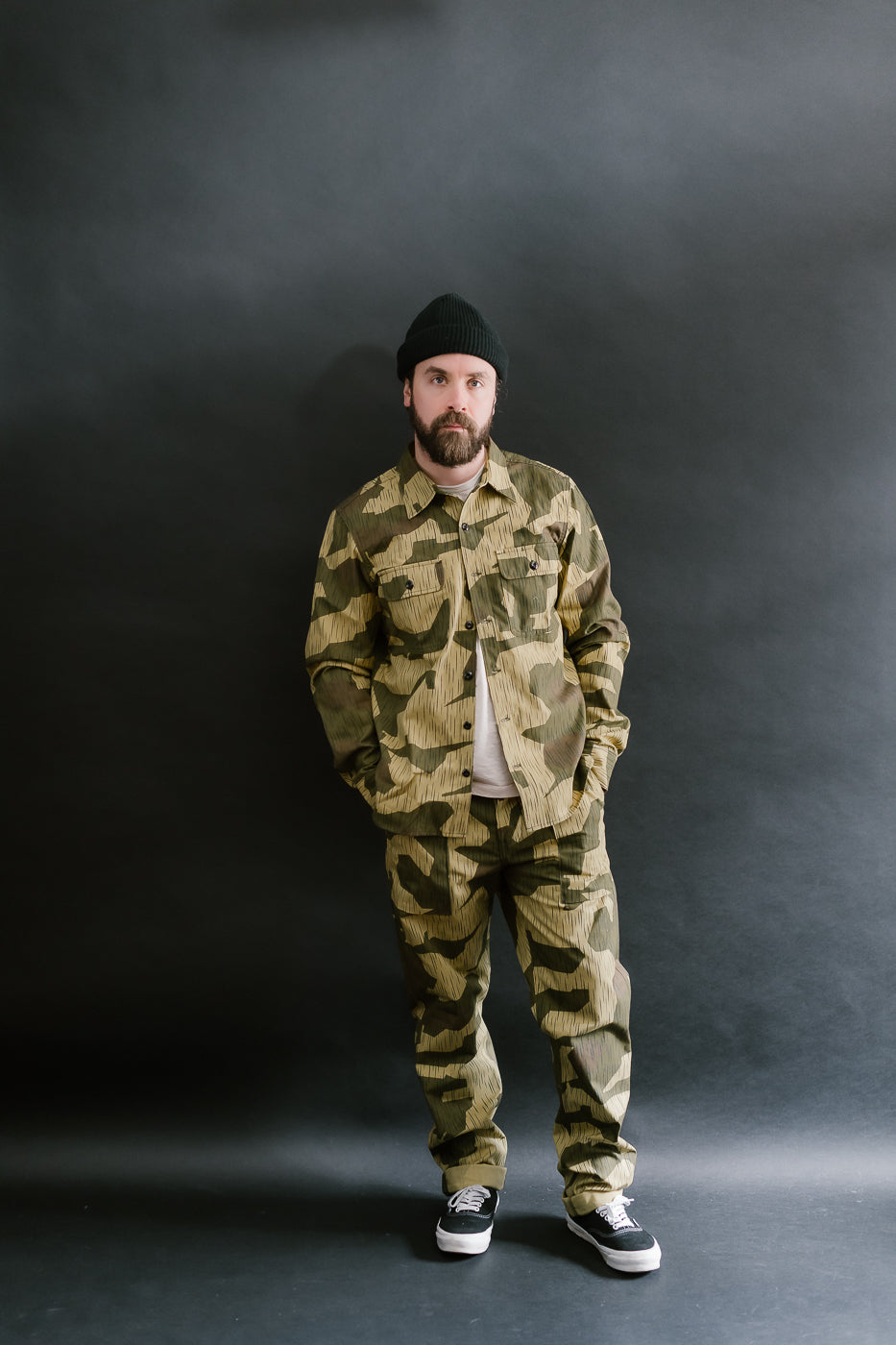 Fatigue Pants Splinter Camo - Yellow