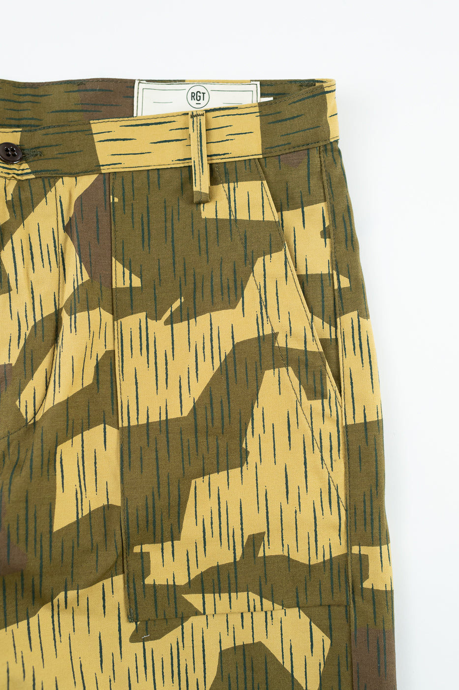 Fatigue Pants Splinter Camo - Yellow