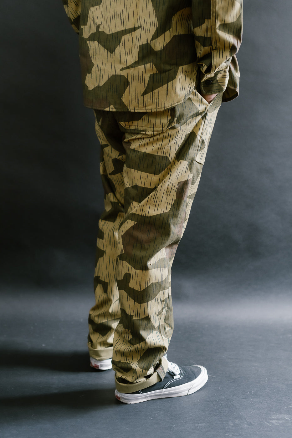 Fatigue Pants Splinter Camo - Yellow