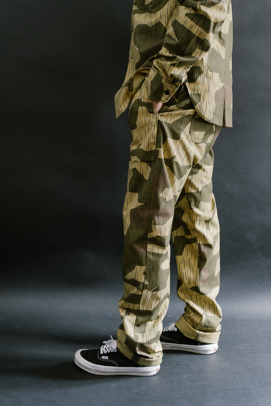 Fatigue Pants Splinter Camo - Yellow