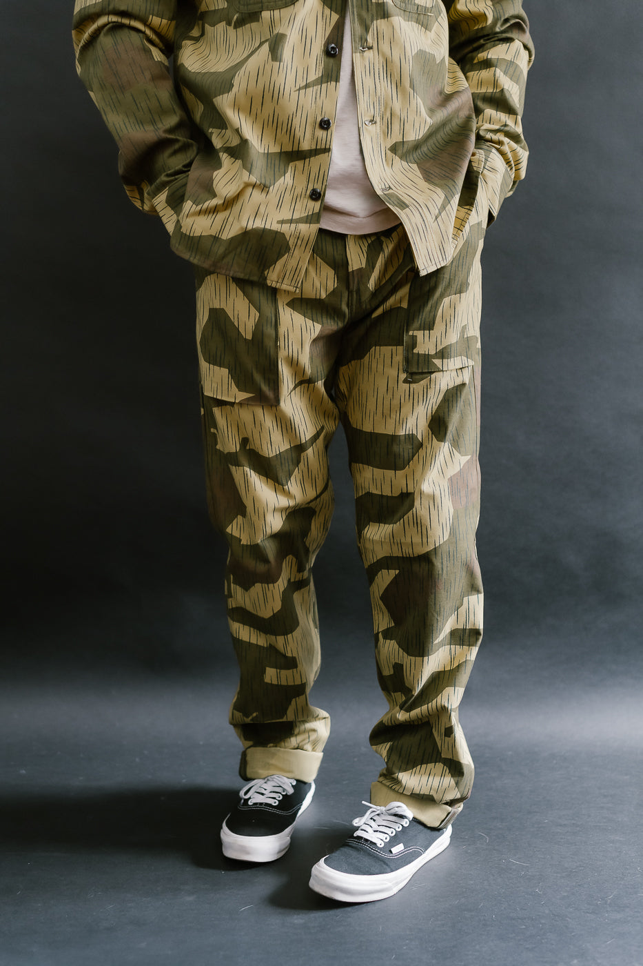 Fatigue Pants Splinter Camo - Yellow