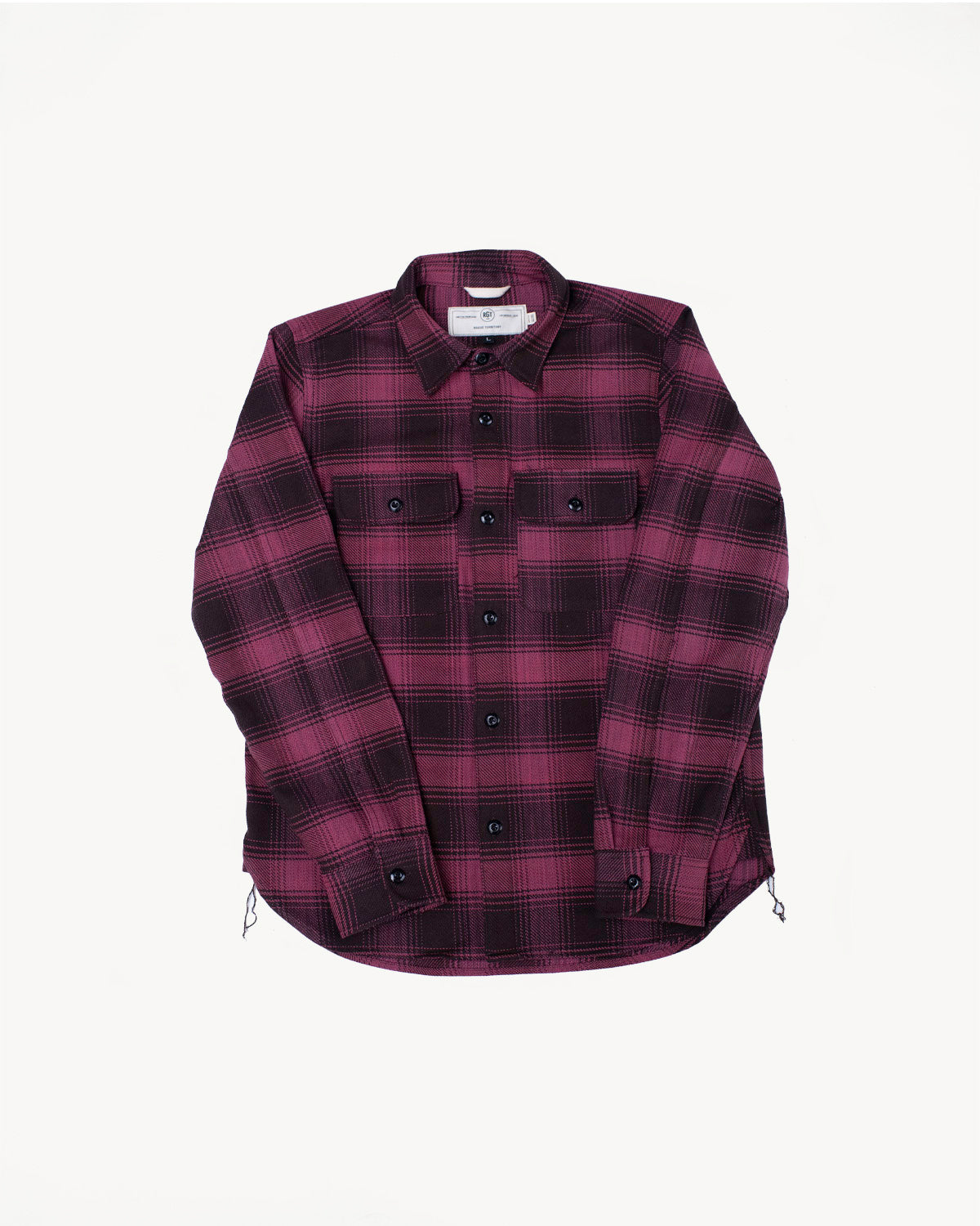 Field Shirt Plaid - Raspberry