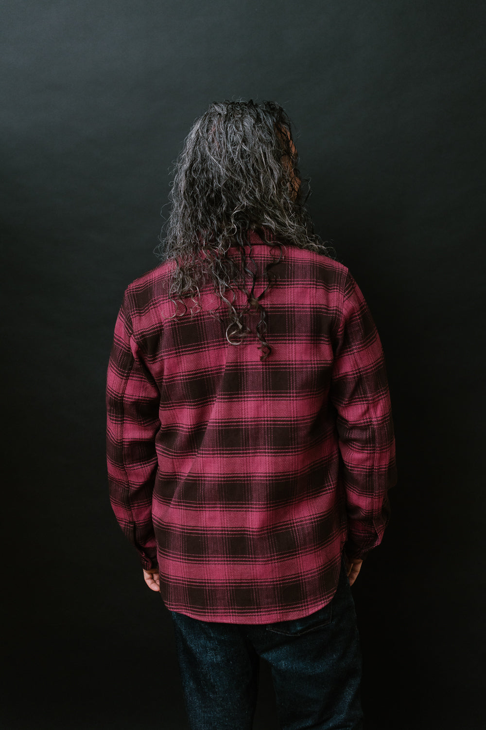 Field Shirt Plaid - Raspberry