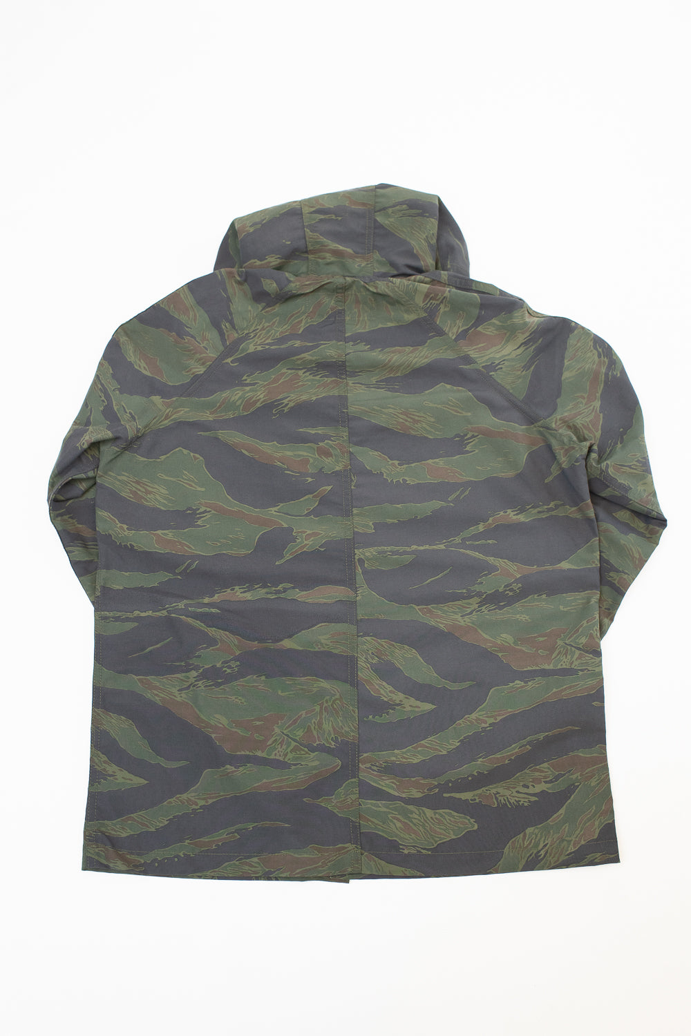 5oz Hooded Supply Jacket - Green Tiger Camo