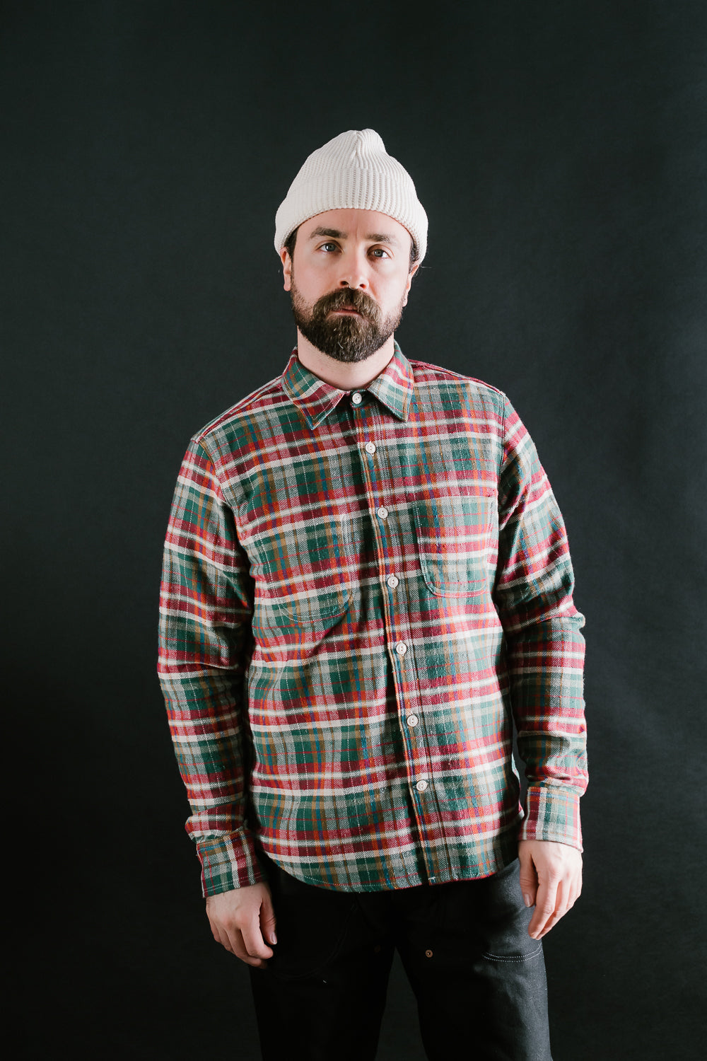 Jumper Shirt Classic Plaid Green