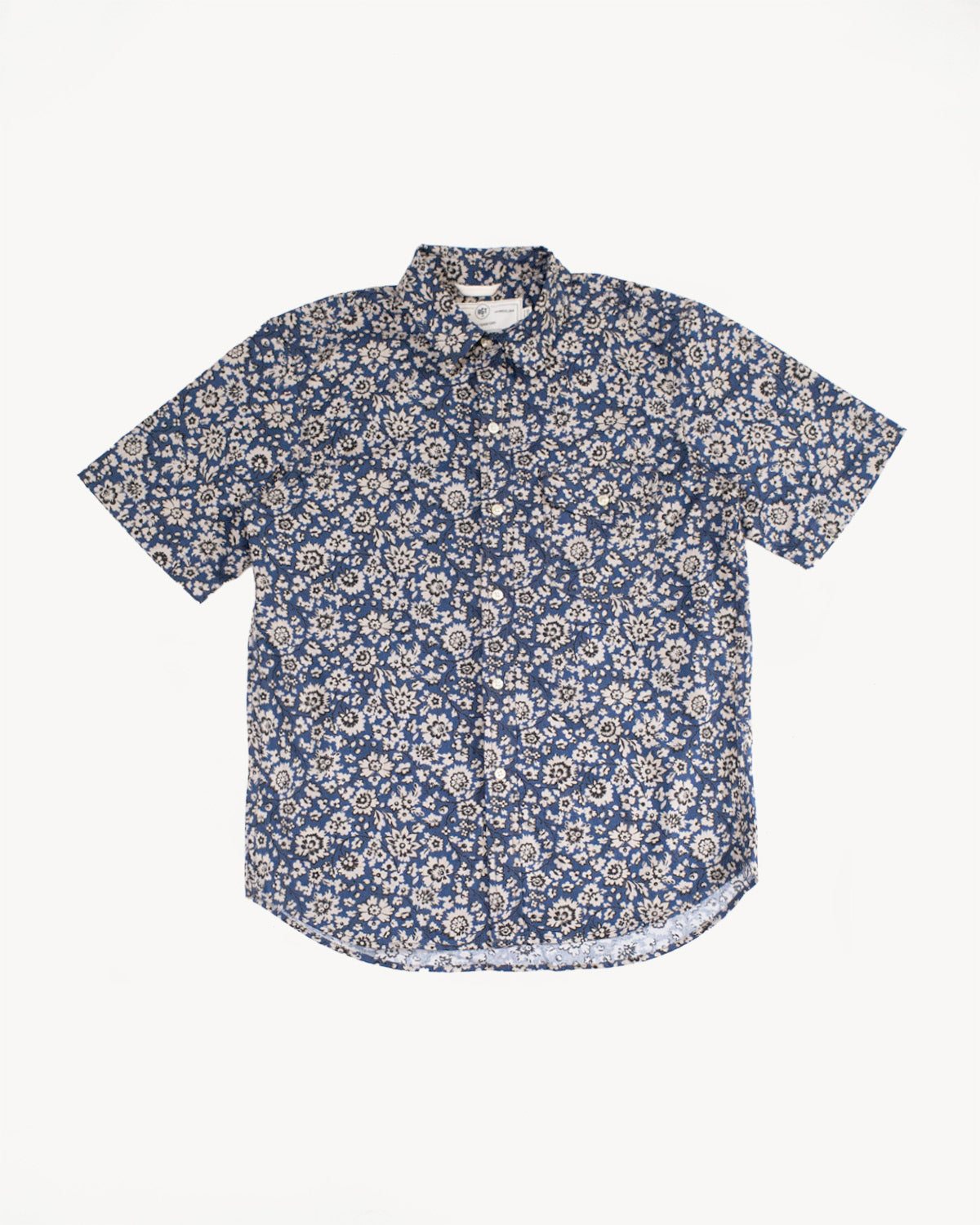 Maker Shirt SS - Navy Floral