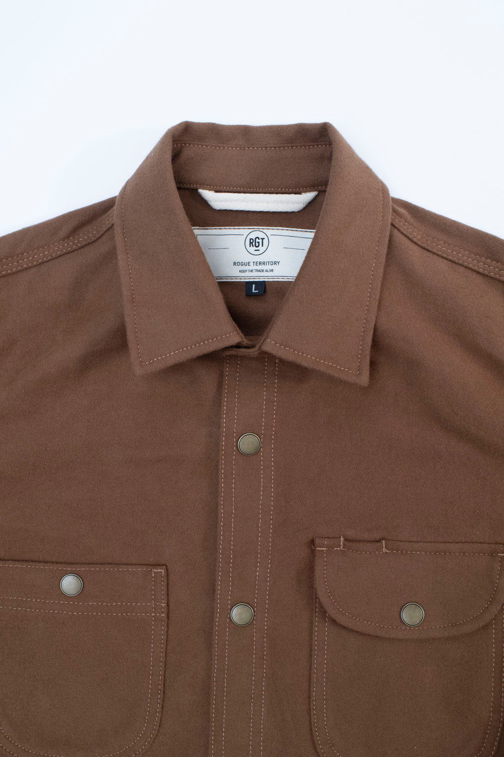 Service Shirt Flannel - Copper