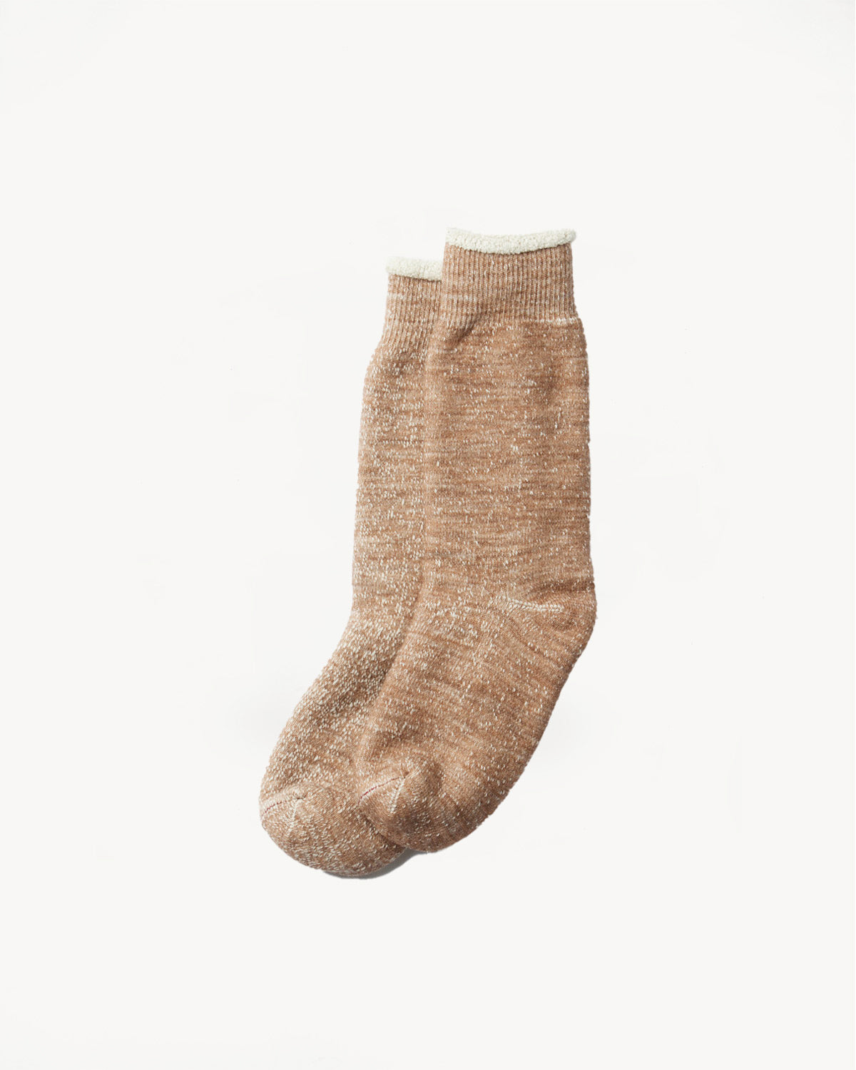 R1001 - Double Face Crew Socks Merino Wool OG - Camel