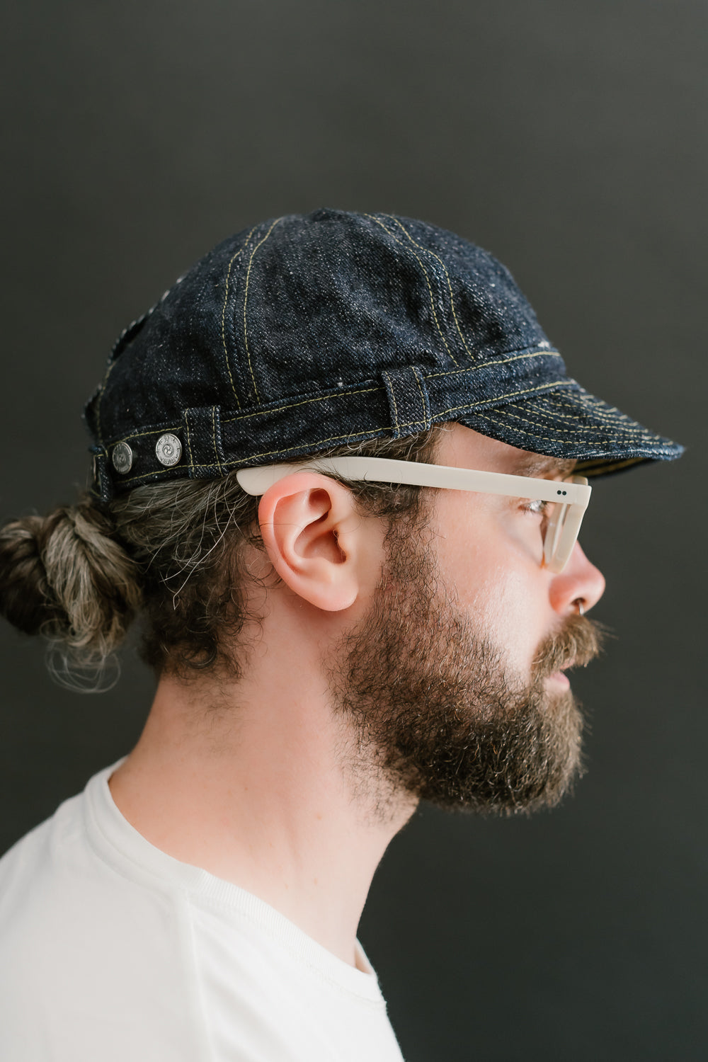 SJ201WC-140VXJ - 17oz - LHT Denim Workman's Cap - Indigo | James Dant