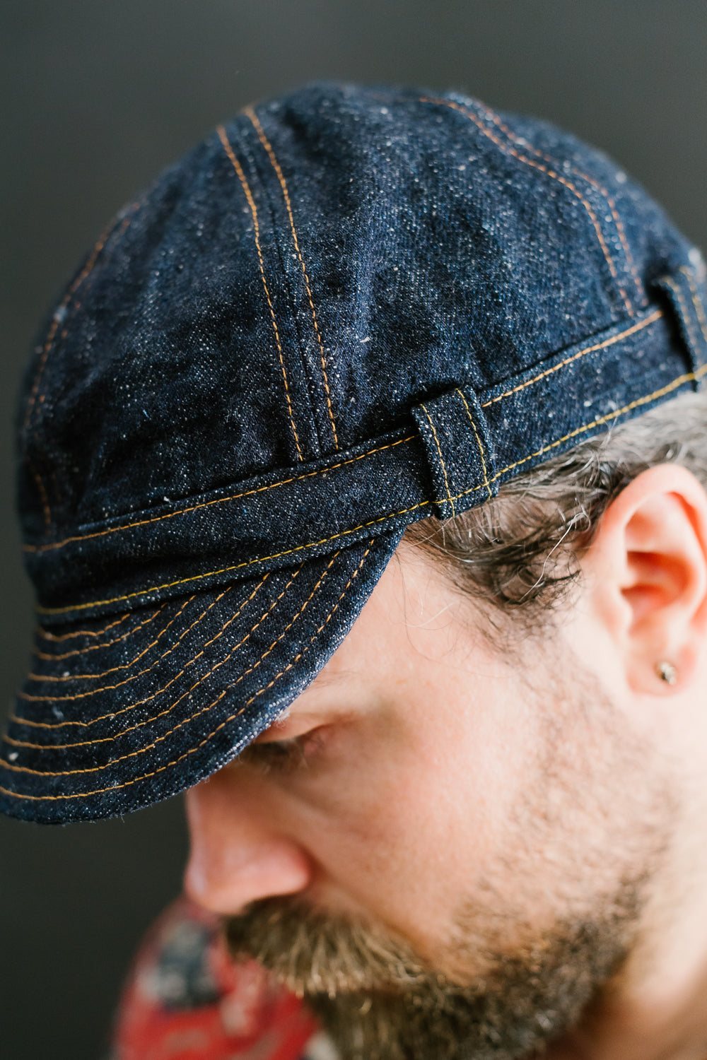 SJ201WC - 5000VX17OZ - Denim Workman's Cap - Indigo