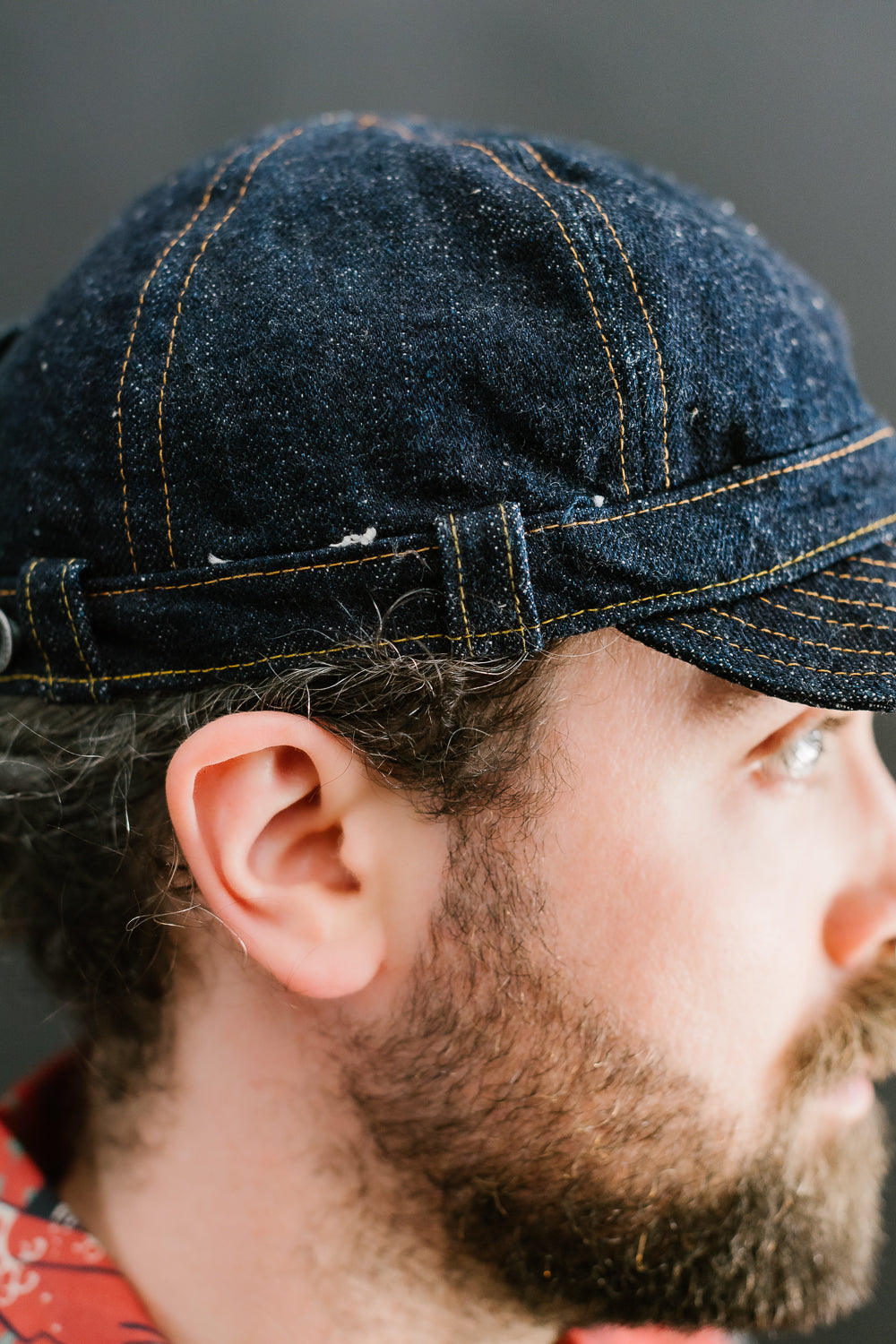 SJ201WC - 5000VX17OZ - Denim Workman's Cap - Indigo