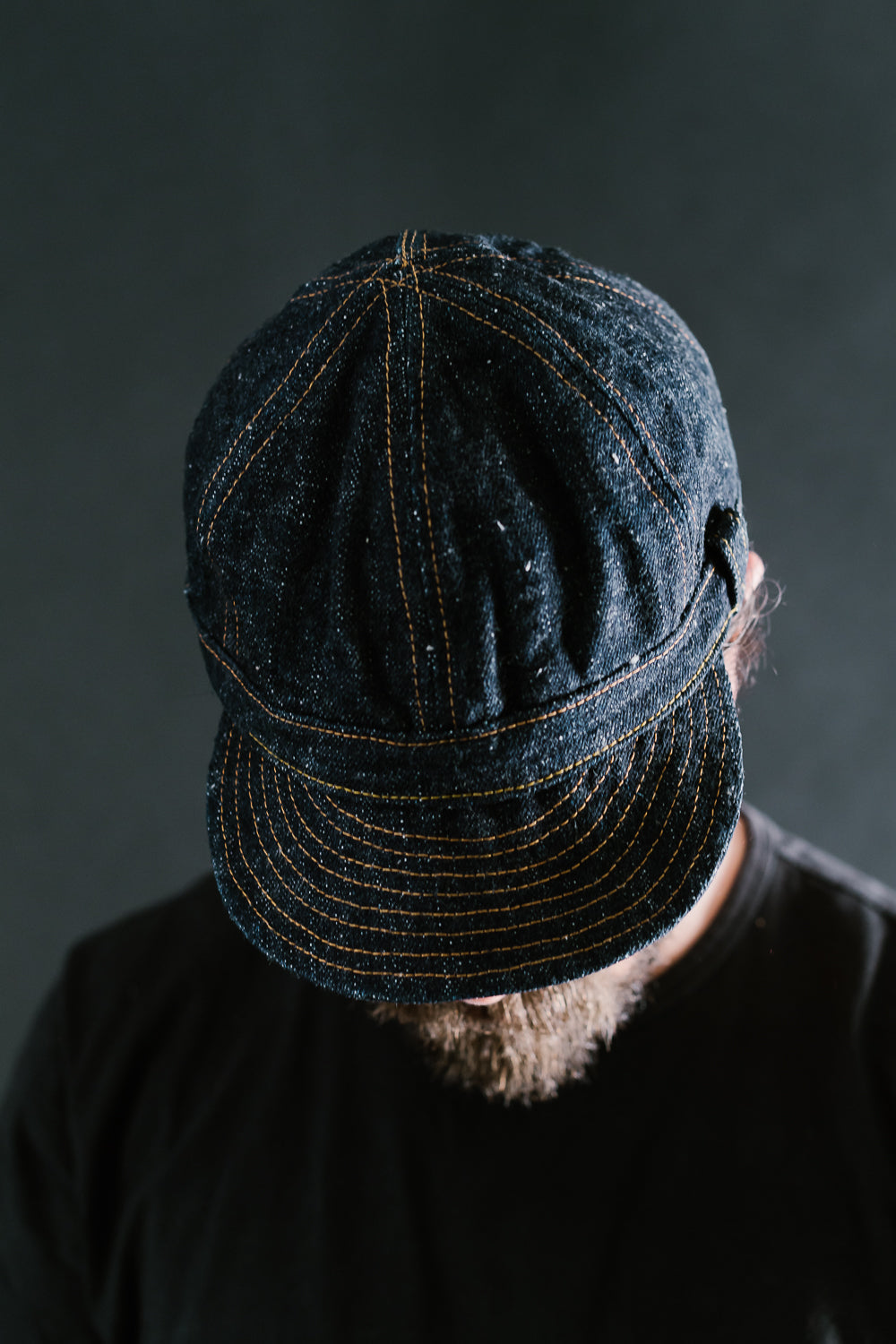 SJ201WC - 5000VX17OZ - Denim Workman's Cap - Indigo | James Dant