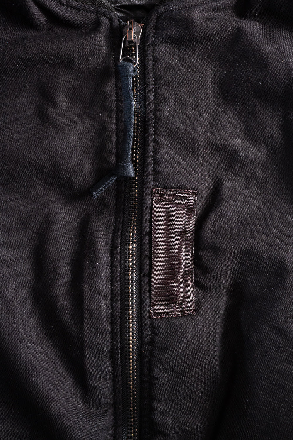 4578 - Kyoto Kurozome Dyed MA-1  Jacket - Black