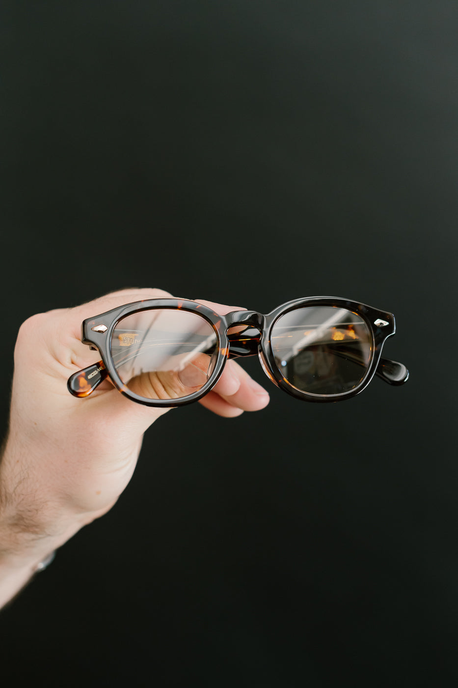 7558 - Acetate Sunglasses - Brown