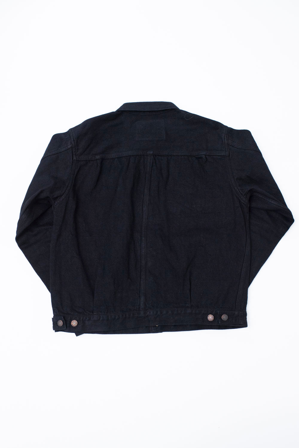D555 Western Style Black Denim Jacket