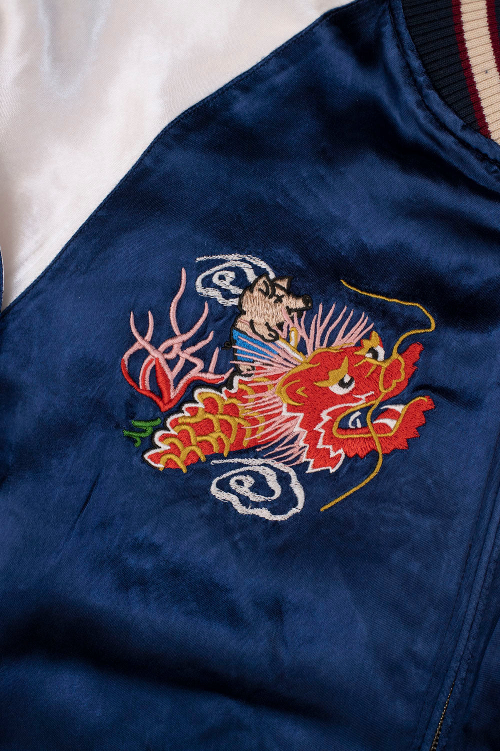 Ancient Dragon Embroidered Sukajan Souvenir Jacket