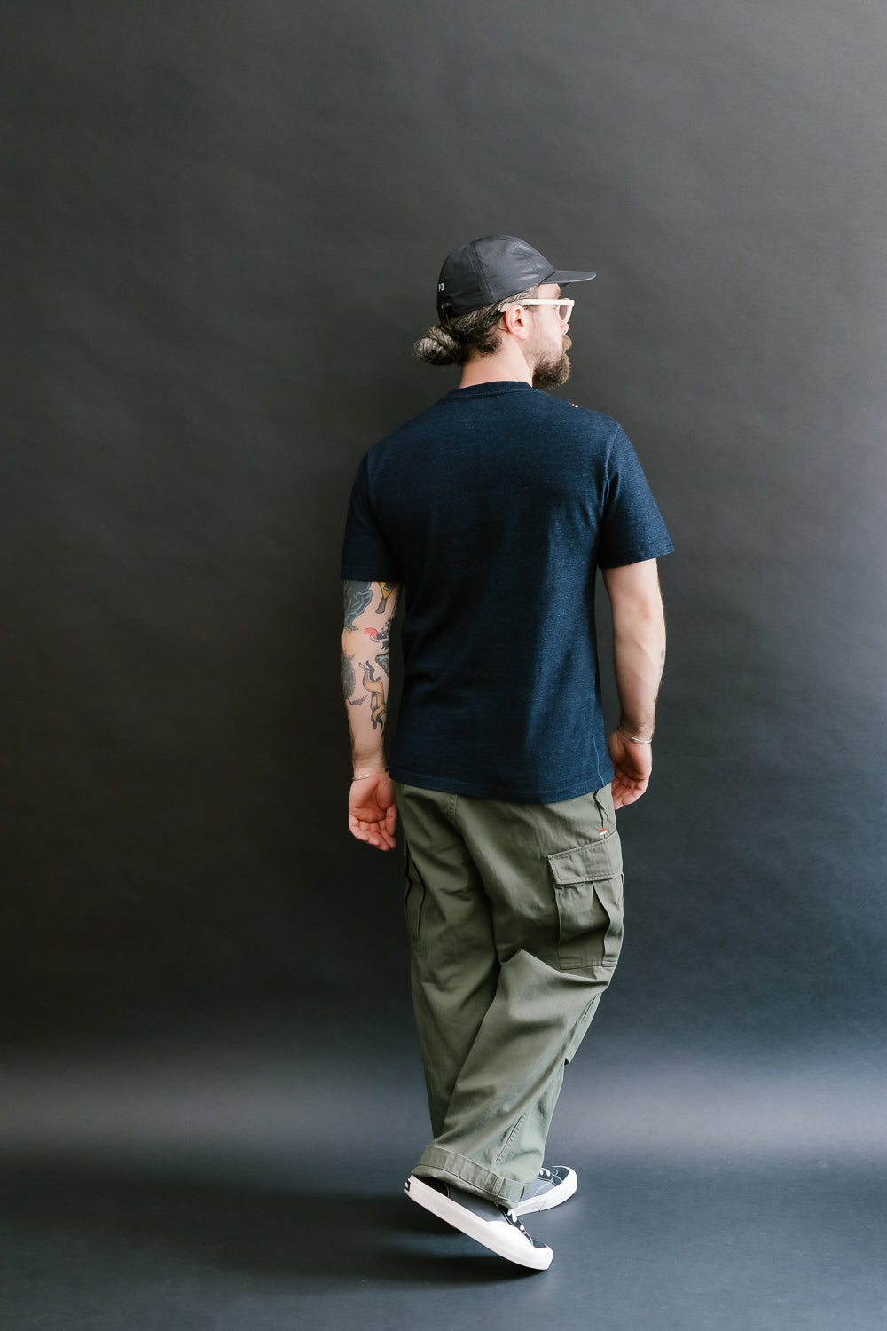 HS5035S - Shinkai Heavy T-Shirt - Indigo Dye