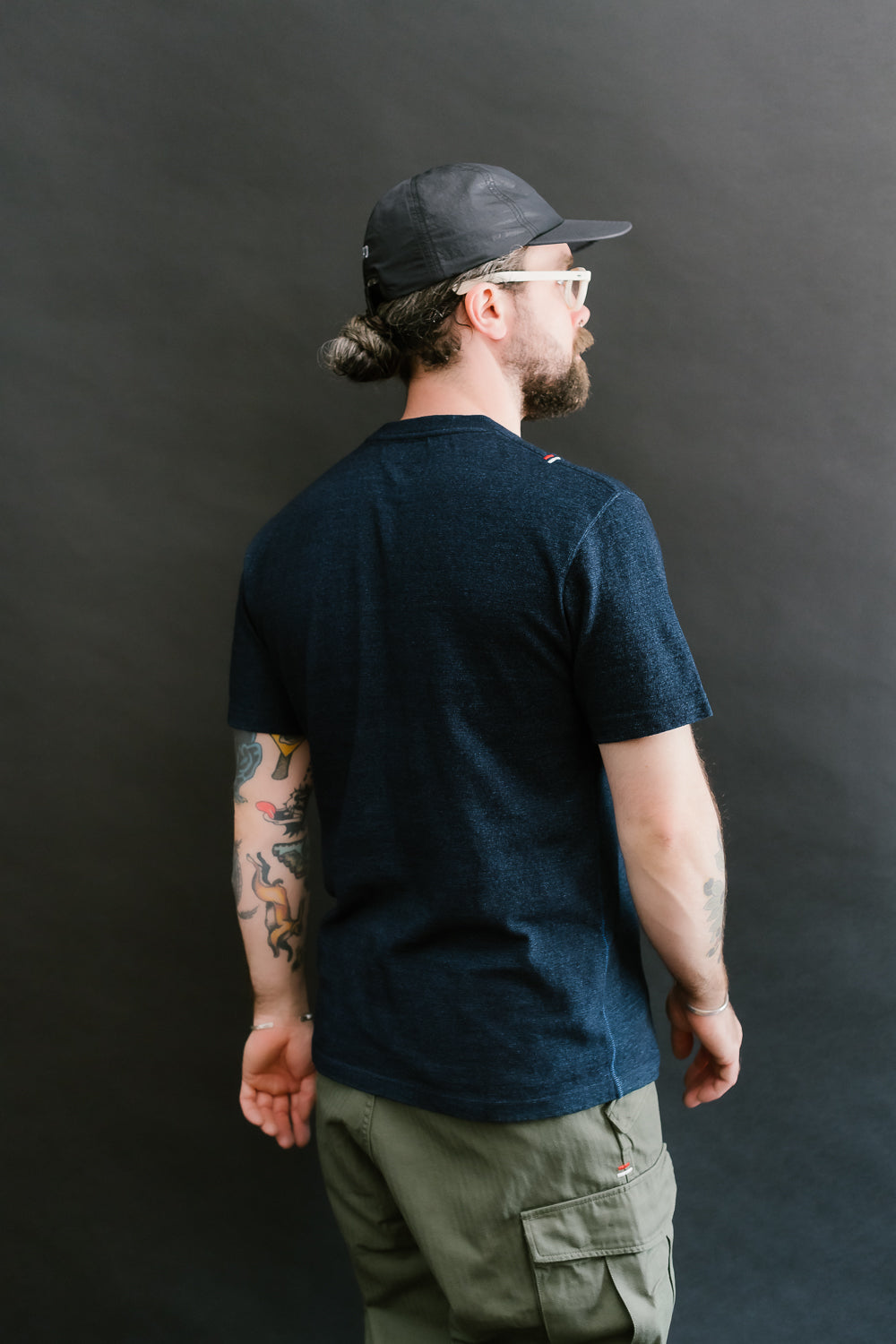 HS5035S - Shinkai Heavy T-Shirt - Indigo Dye