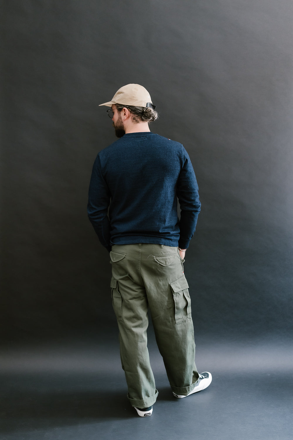 TNK305ARGR - Herringbone M65 Pants - Army Green