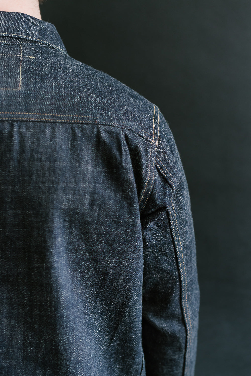 TNK402BE - 14oz Type II ZETTO Jacket - Indigo OW | James Dant