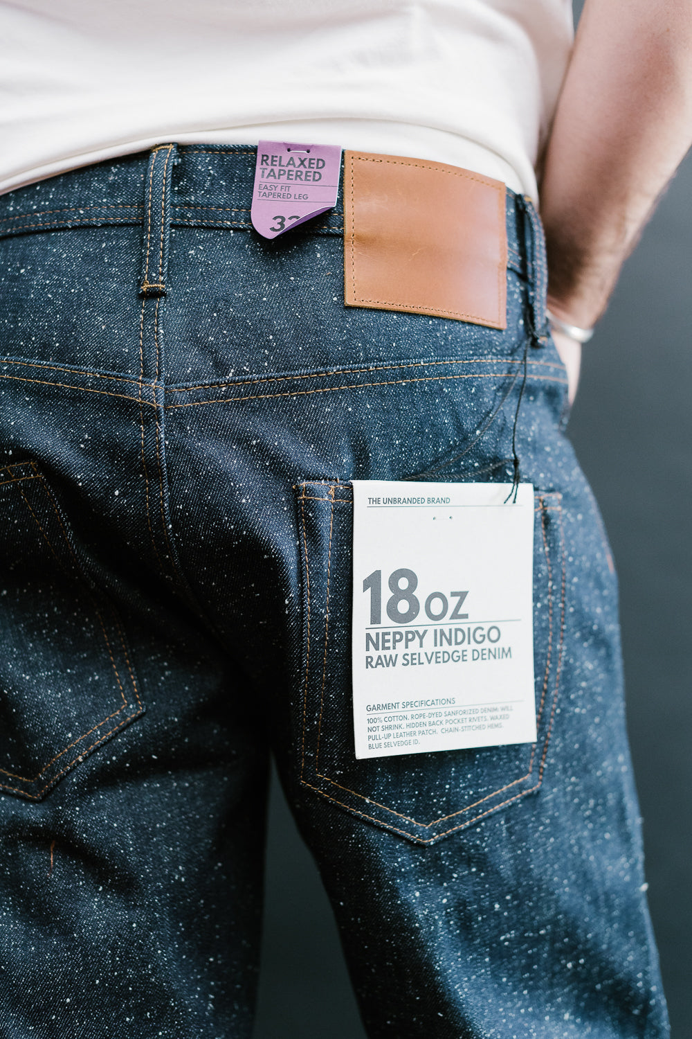 UB643 - 18oz Neppy Selvedge - Relaxed Tapered Fit
