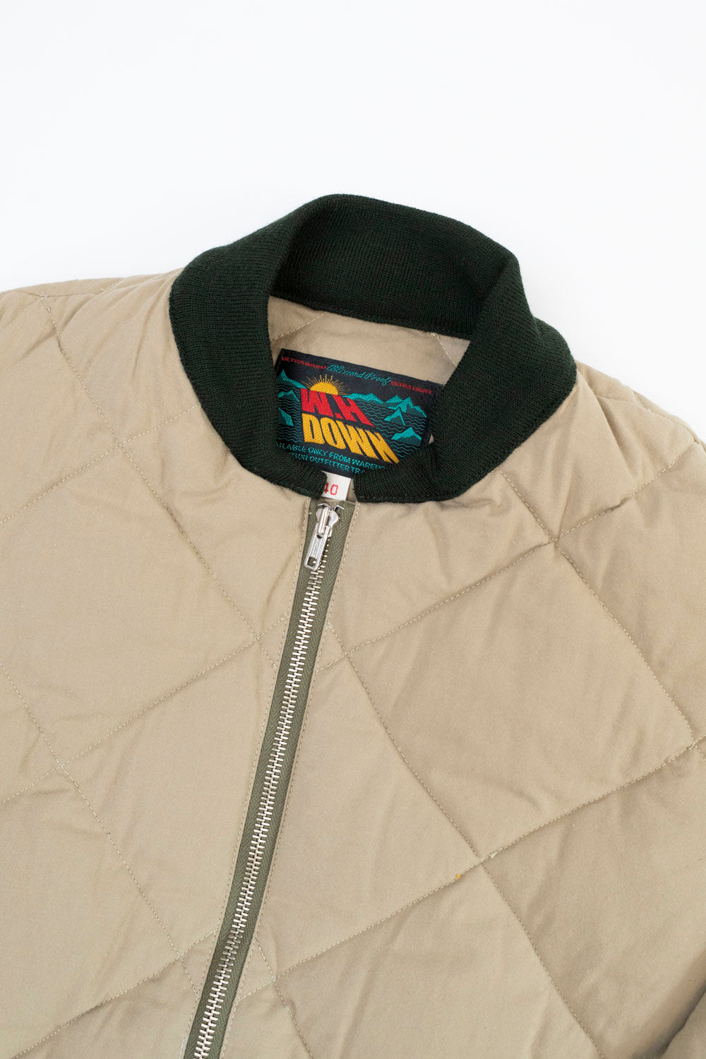 WAREHOUSE sky liner quilting down jacket