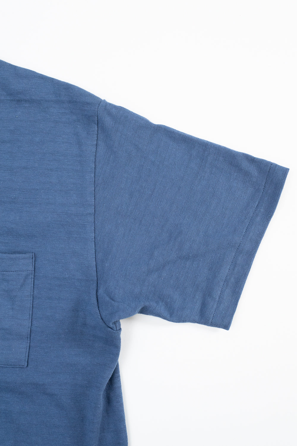 Lot 4601P - Slubby Cotton Pocket T-Shirt - Faded Blue (Seasonal)