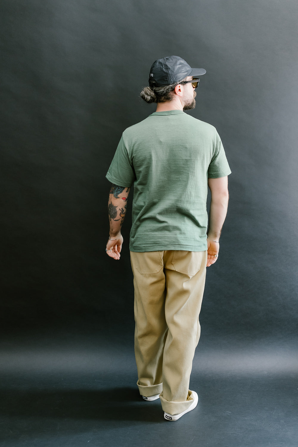 Lot 4601P - Slubby Cotton Pocket T-Shirt - MC Green (Seasonal)