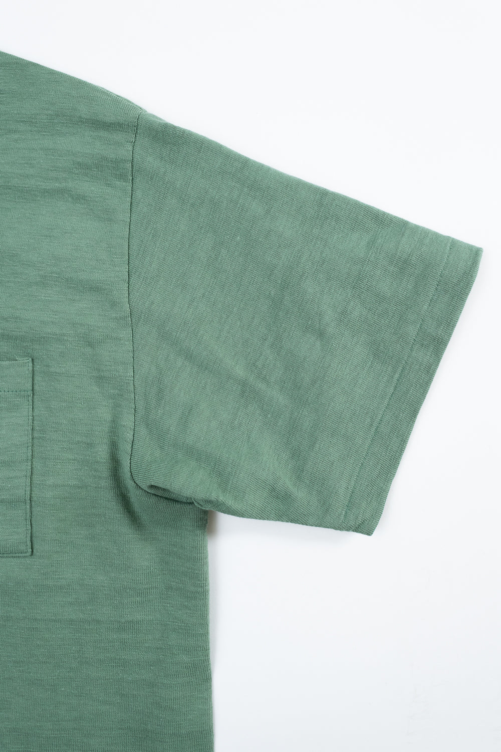 Lot 4601P - Slubby Cotton Pocket T-Shirt - MC Green (Seasonal)