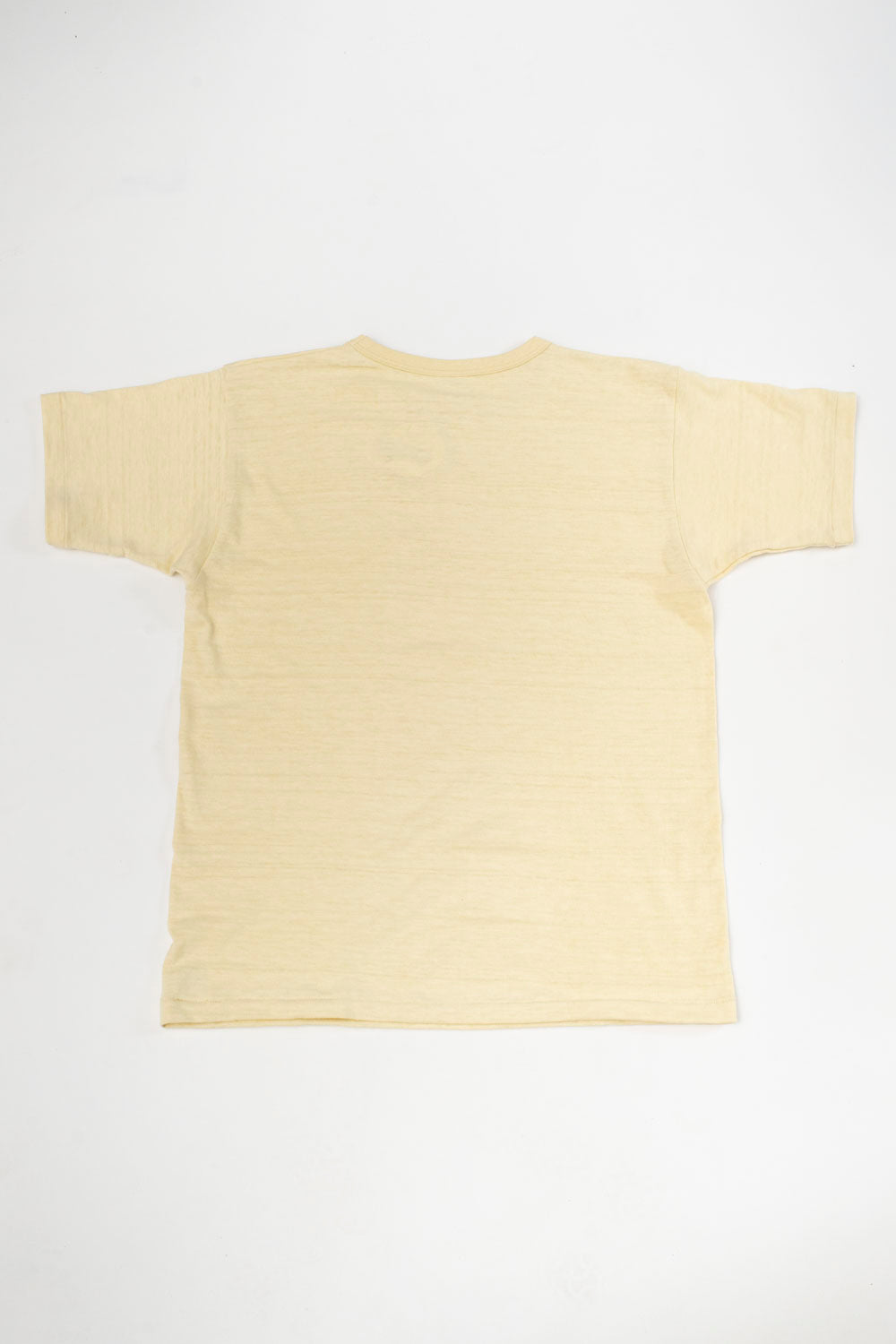 Lot JG-CS06 - Plain Slubby T-Shirt - Yellow