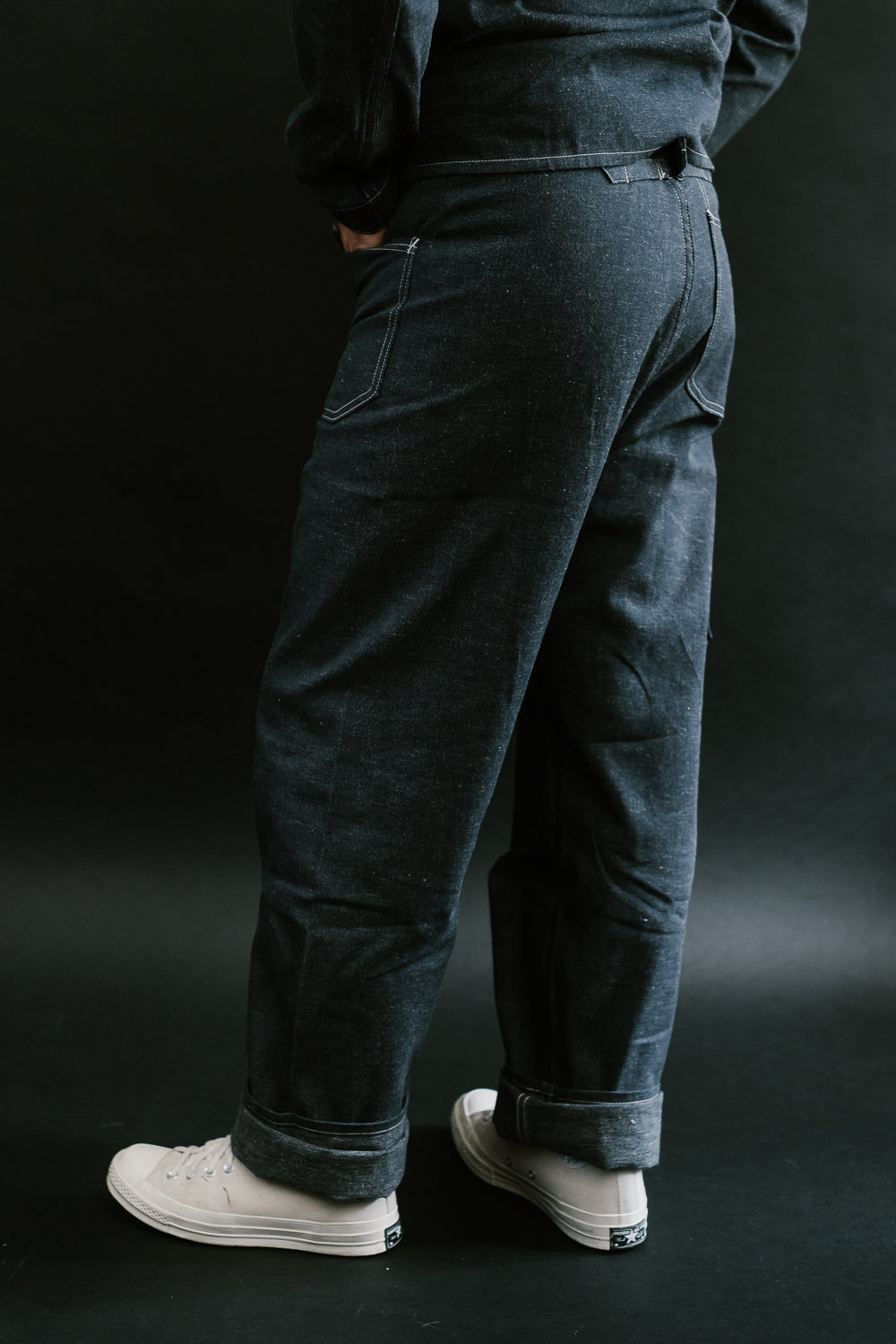 Lot 1223 - Forty and Eight Horse Guard Pants - Indigo