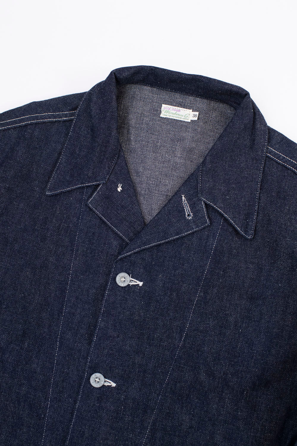 Lot 2186 - Army Denim Coverall - Indigo Denim | James Dant