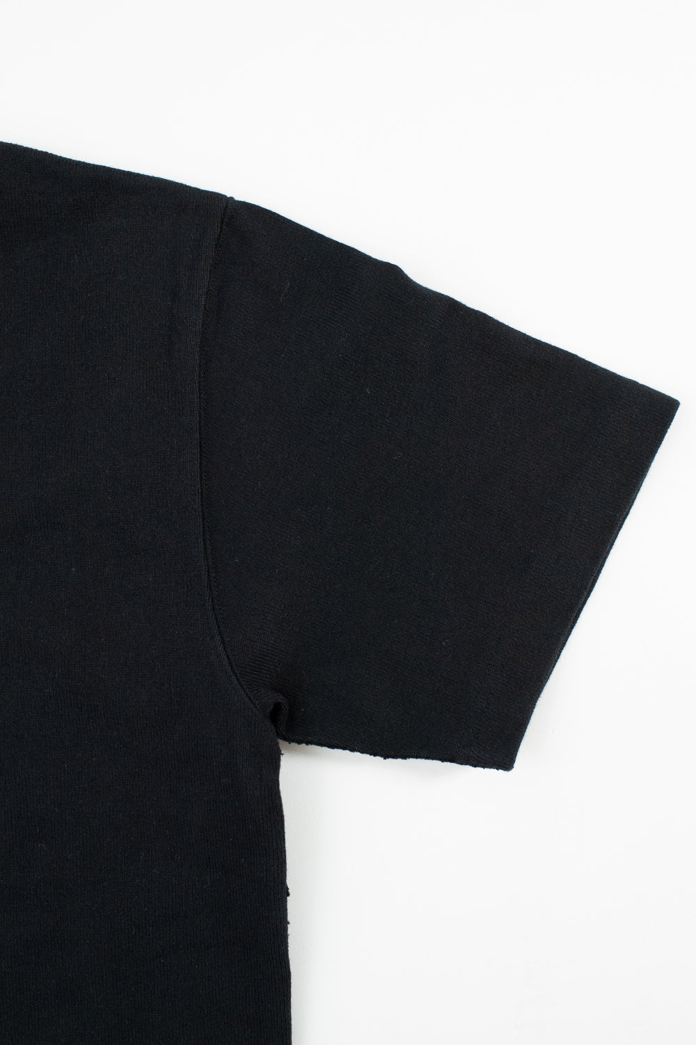 Double Heavyweight Crewneck T-Shirt - Black