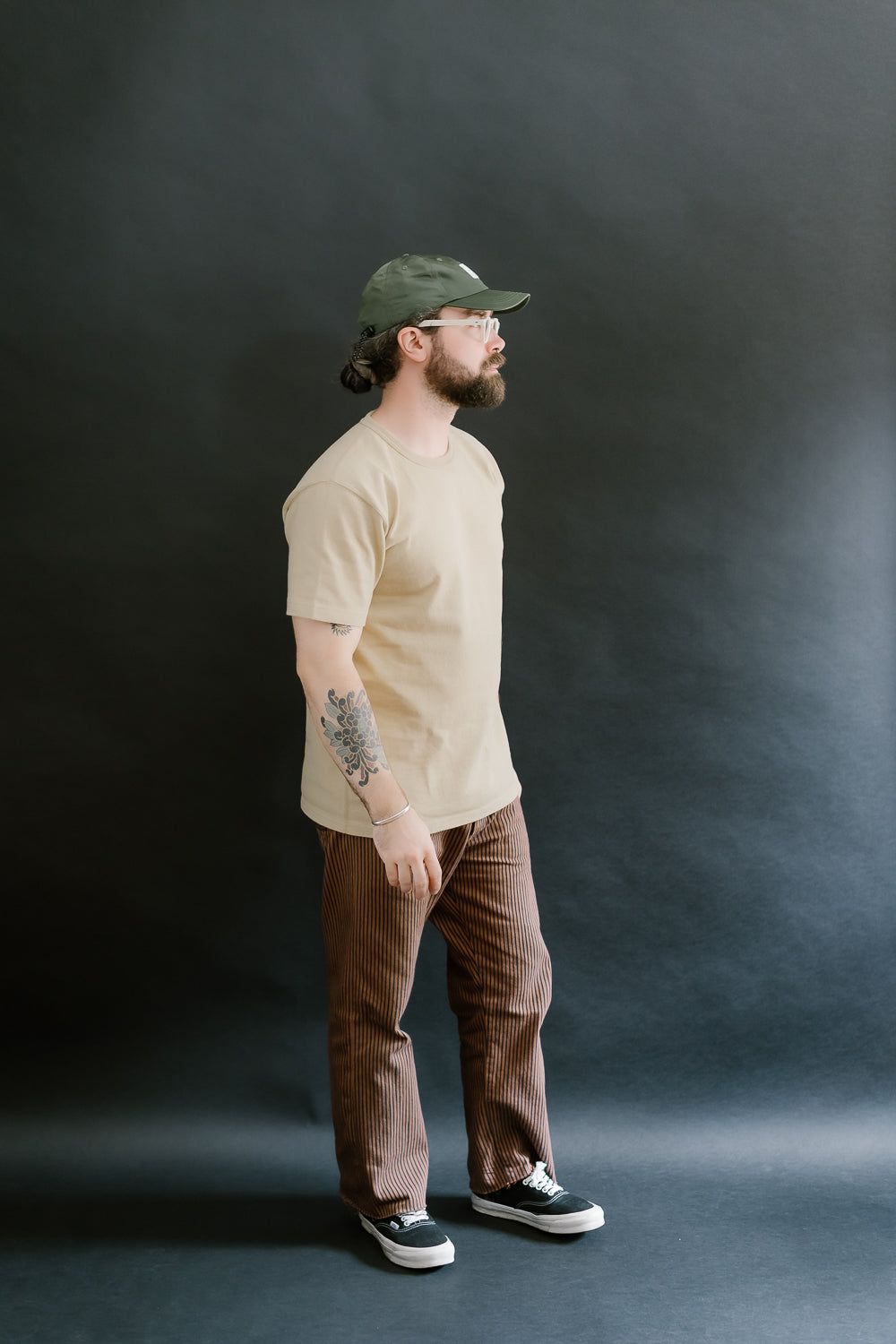 Double Heavyweight Crewneck T-Shirt - Tan