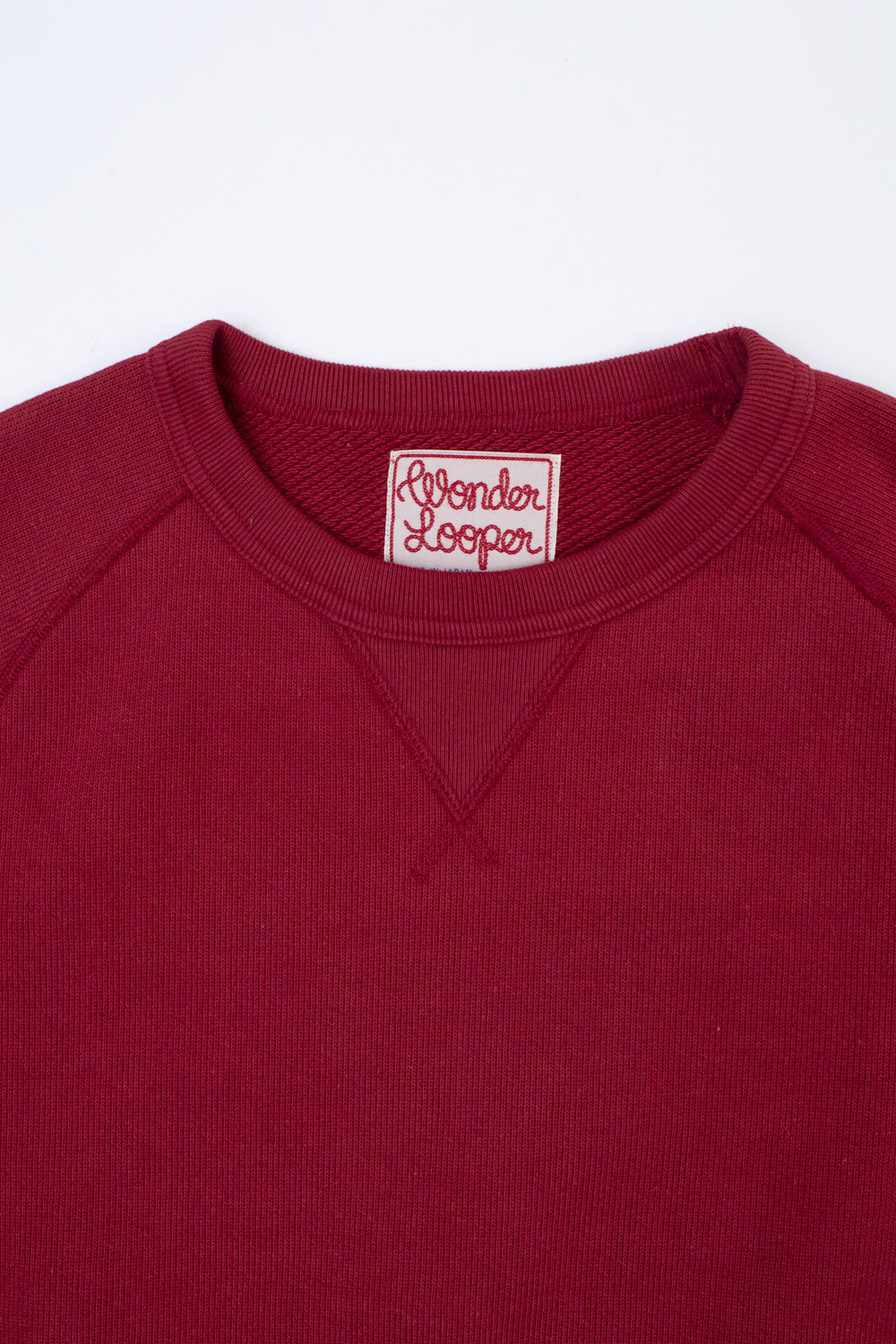 Pullover Crewneck 701gsm Double Heavyweight French Terry - Red