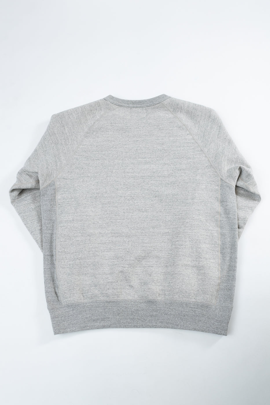 Pullover Crewneck Fleeced Foxfibre® - Heather Grey