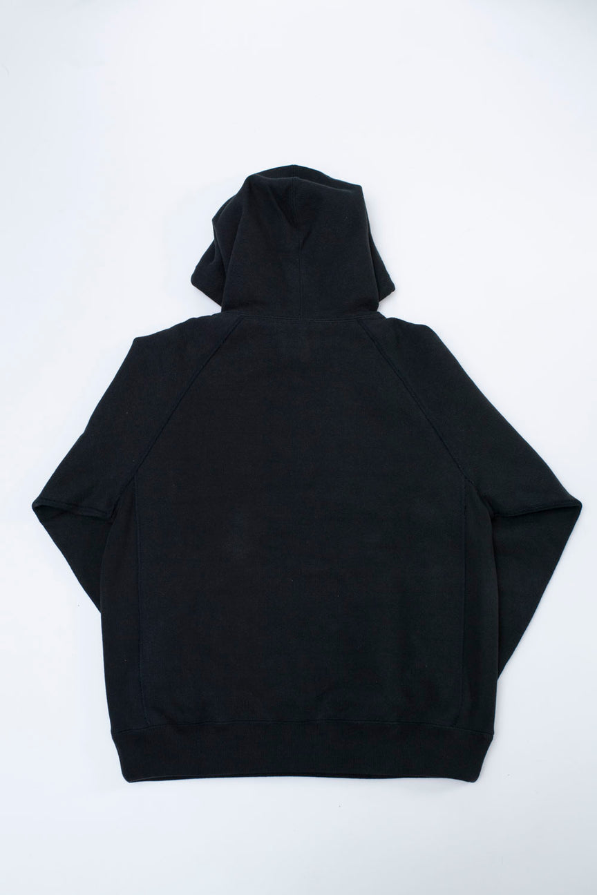 Pullover Hoodie 701gsm Double Heavyweight French Terry - Sumi Black