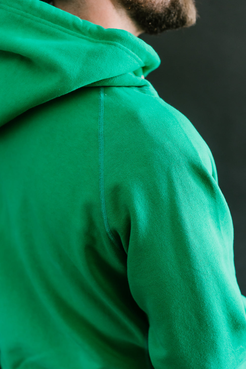 Pullover Hoodie - Super Looper French Terry - Green