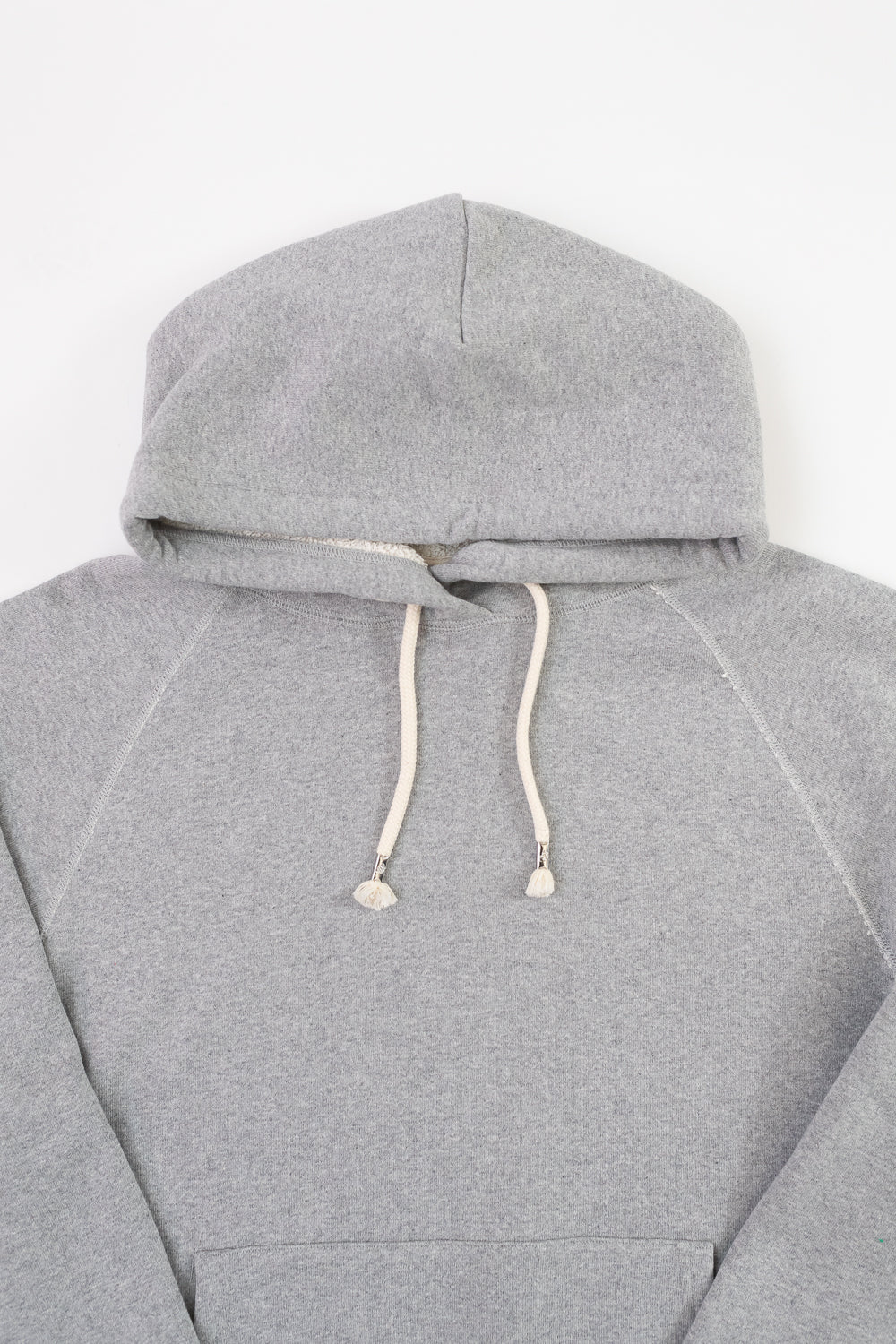 Pullover Hoodie - Super Looper French Terry - Heather Grey