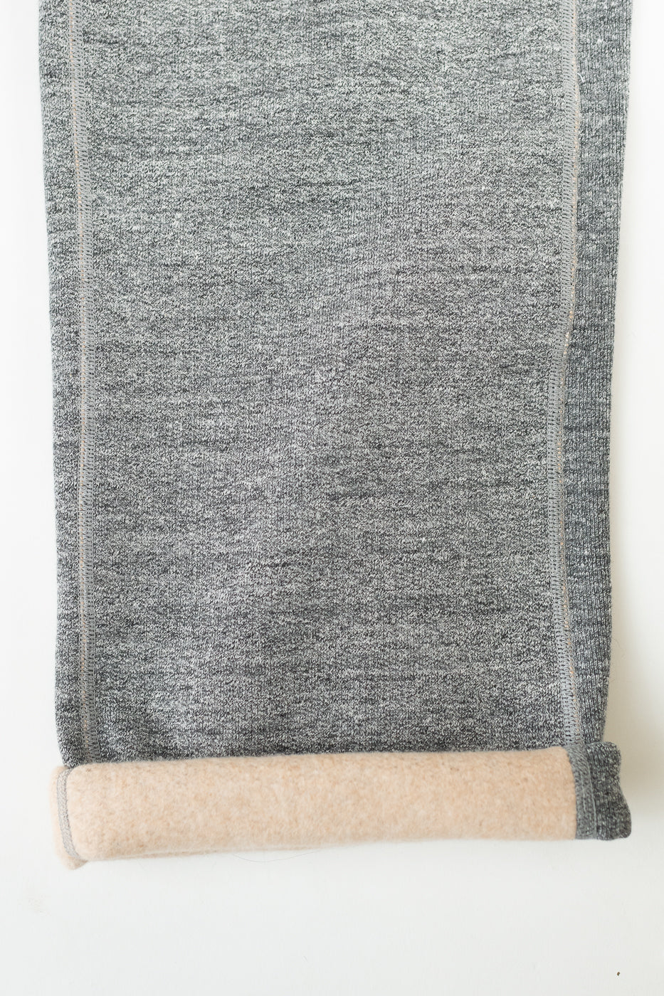 Sweatpants Fleeced Foxfibre® - Charcoal