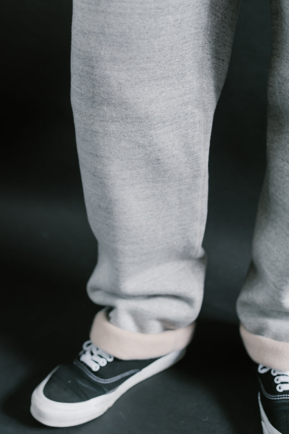 Sweatpants Fleeced Foxfibre® - Heather Grey