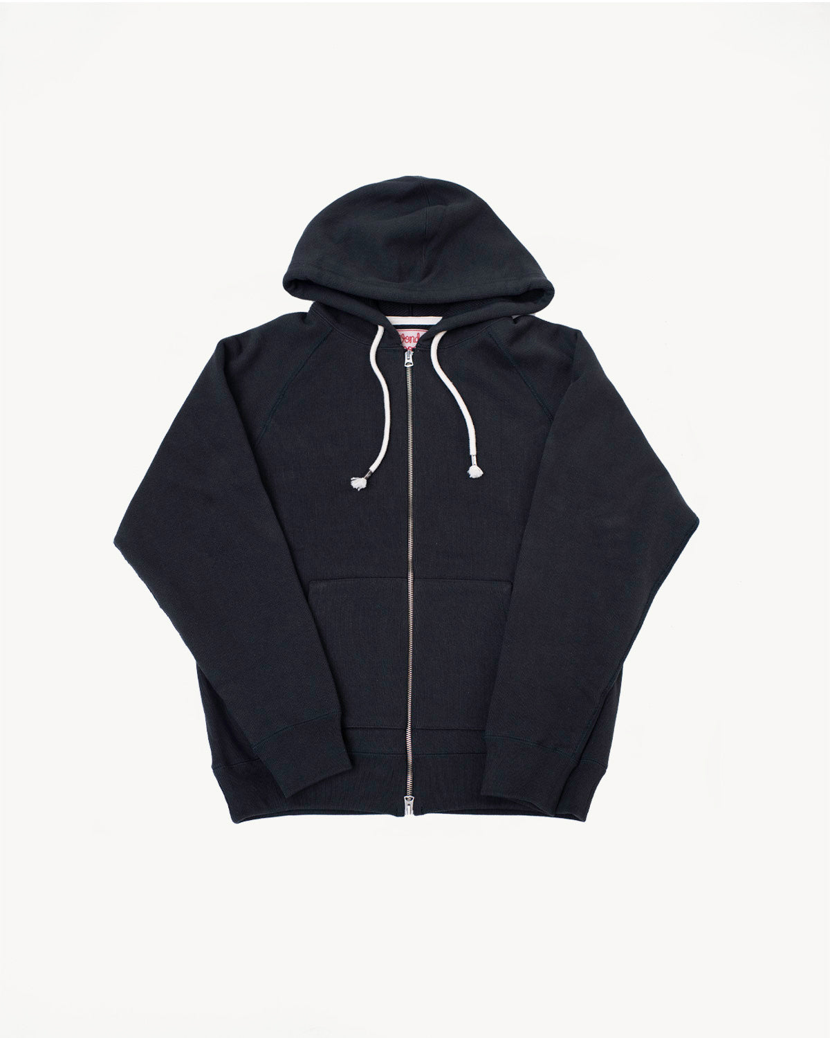 Zip Hoodie 701gsm Double Heavyweight French Terry - Sumi Black