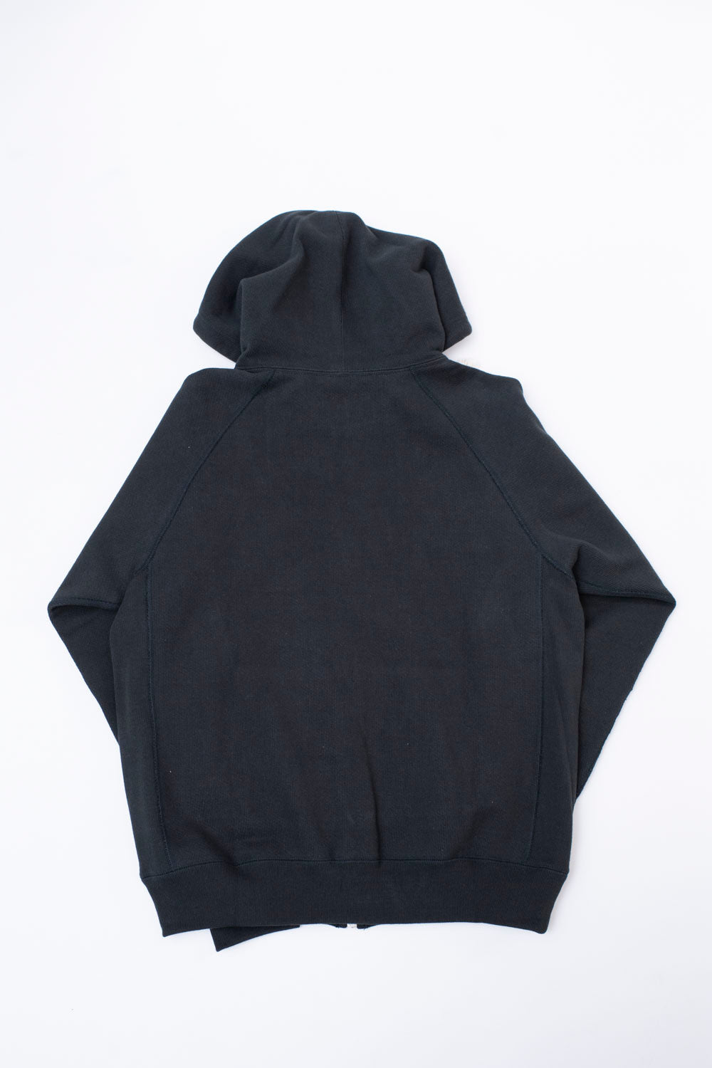Zip Hoodie 701gsm Double Heavyweight French Terry - Sumi Black