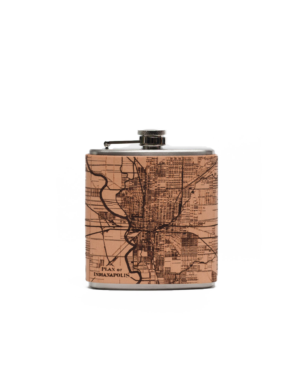 Plan of Indianapolis Flask