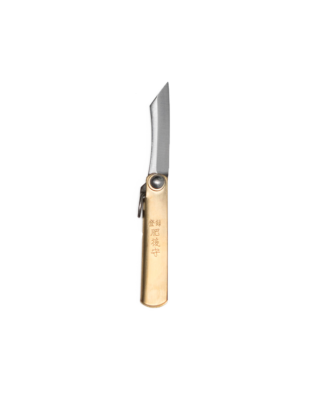 Japanese Folding Knife Brass Mini
