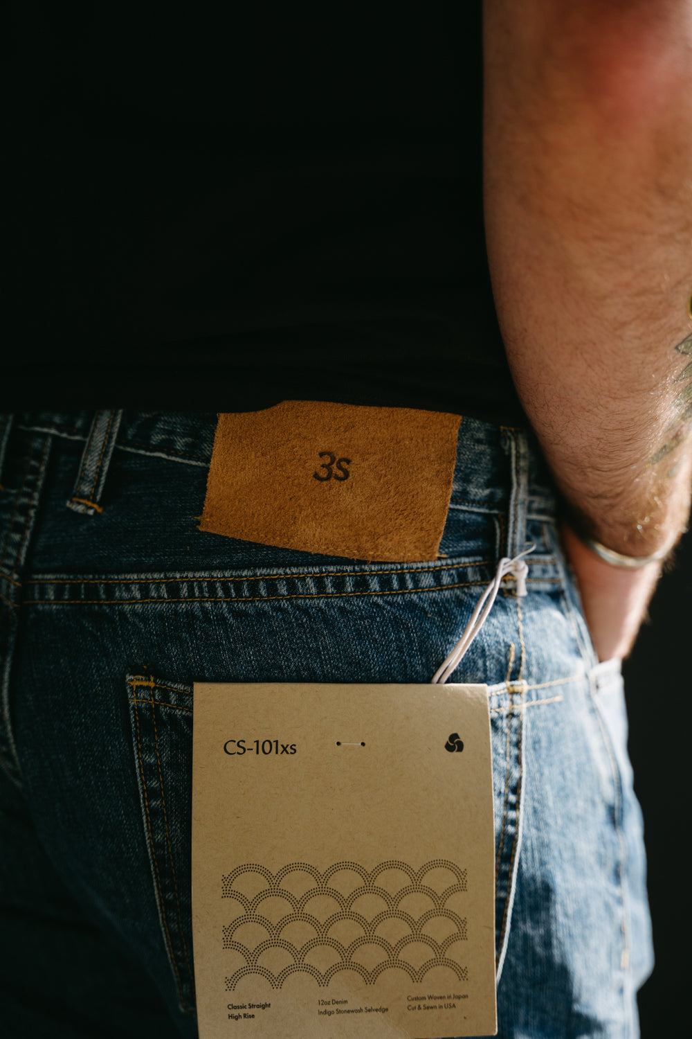 CS-101xs - Stonewashed Indigo Selvedge - Classic Straight | James Dant