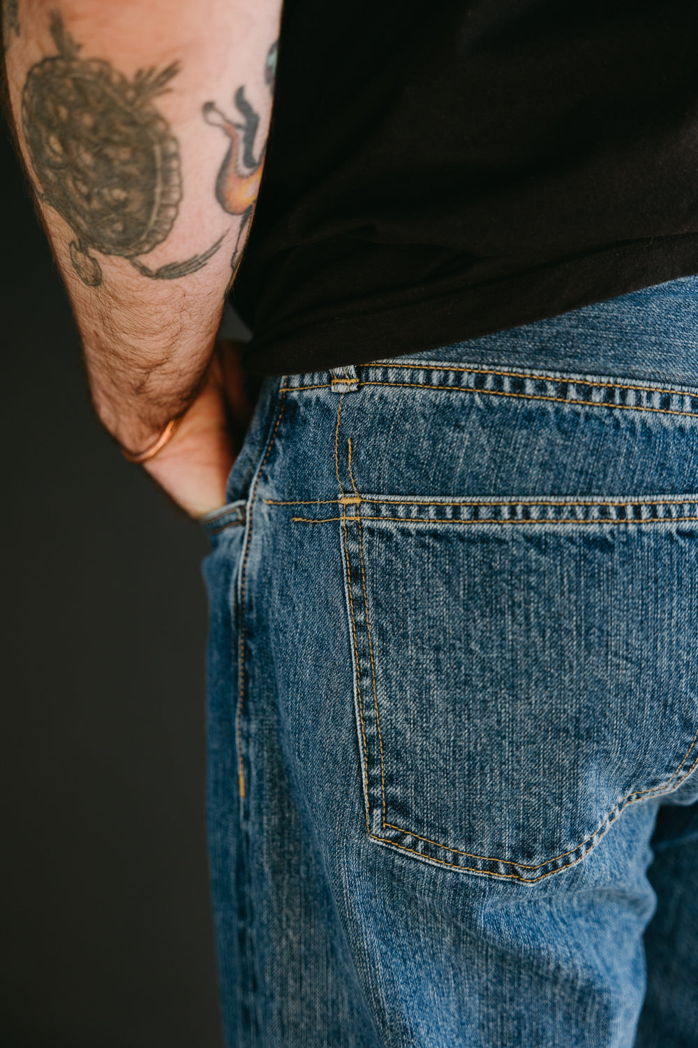 CS-101xs - Stonewashed Indigo Selvedge - Classic Straight