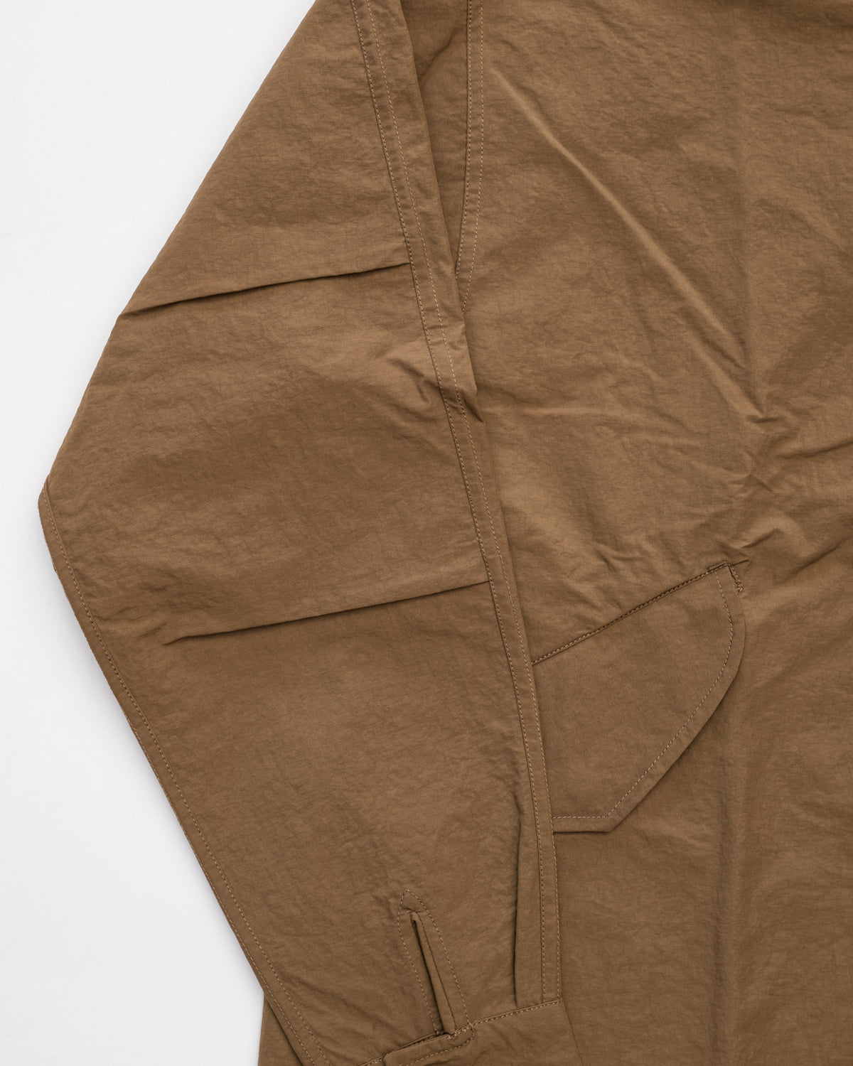 Fishtail Parka - Nutmeg Nylon | James Dant